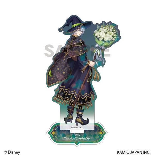 【3月予約】『ディズニー ツイステッドワンダーランド』 ホログラムアクリルスタンド シルバー ブルームバースデー キャラグッズ 4550451383802