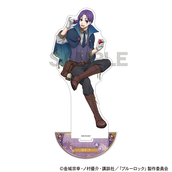 ブルーロック 箔押しアクリルスタンド 御影玲王 シーカー