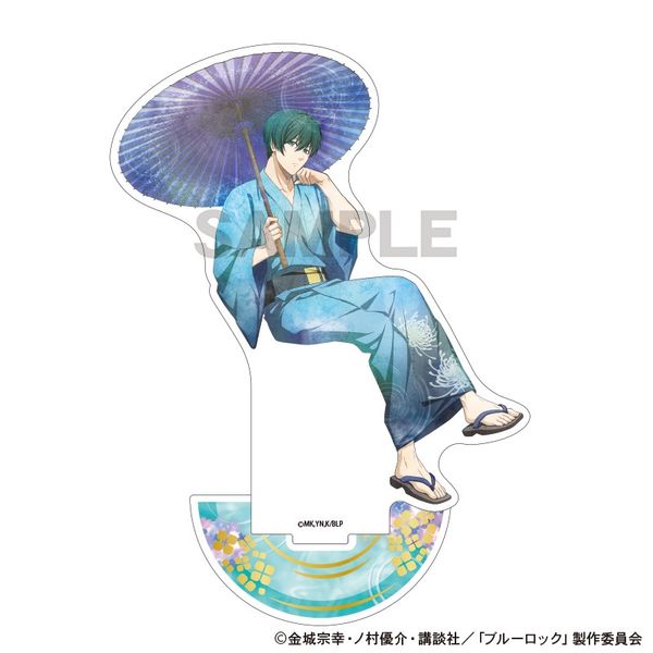 【4月予約】ブルーロック 箔押しアクリルスタンド 糸師凛 五月雨 ニュアンスカラー キャラグッズ 4550451394525