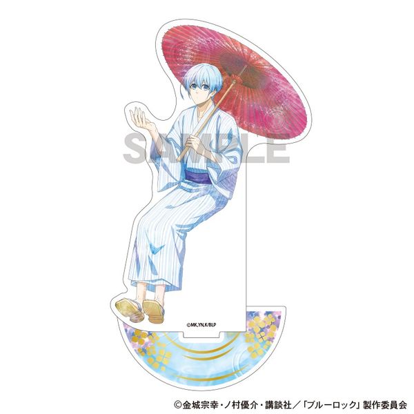 【4月予約】ブルーロック 箔押しアクリルスタンド 氷織羊 五月雨 ニュアンスカラー キャラグッズ 4550451394563