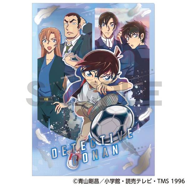【4月予約】名探偵コナン メタリック＆ホログラムクリアファイル 羽 キャラグッズ 4550451395591