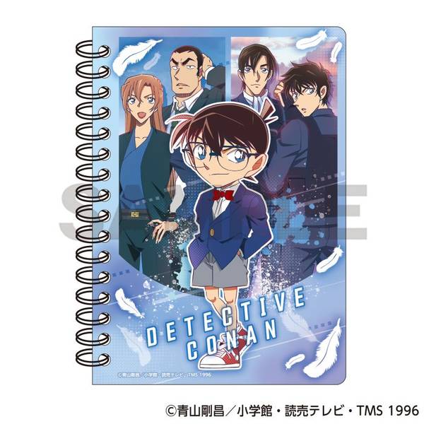 【4月予約】名探偵コナン A6リングノート 羽 キャラグッズ 4550451395669