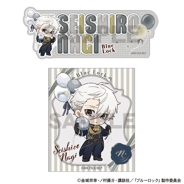 【4月予約】ブルーロック ステッカーセット 凪誠士郎 バルーンミニキャラ キャラグッズ 4550451397915