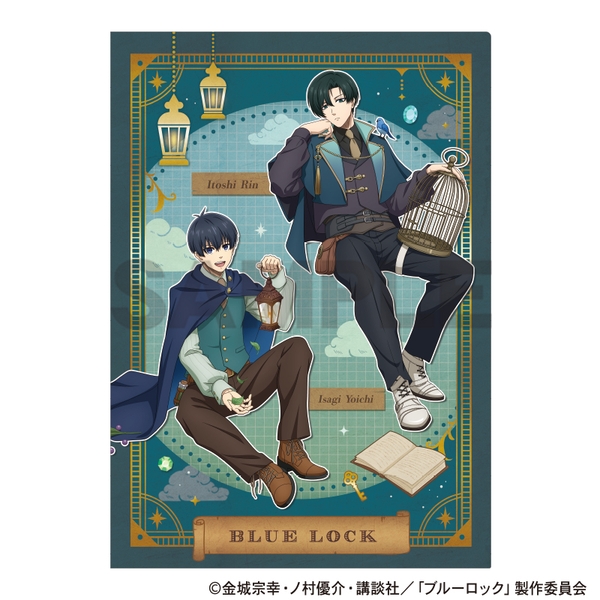 ブルーロック シングルクリアファイル 潔＆凛 シーカー