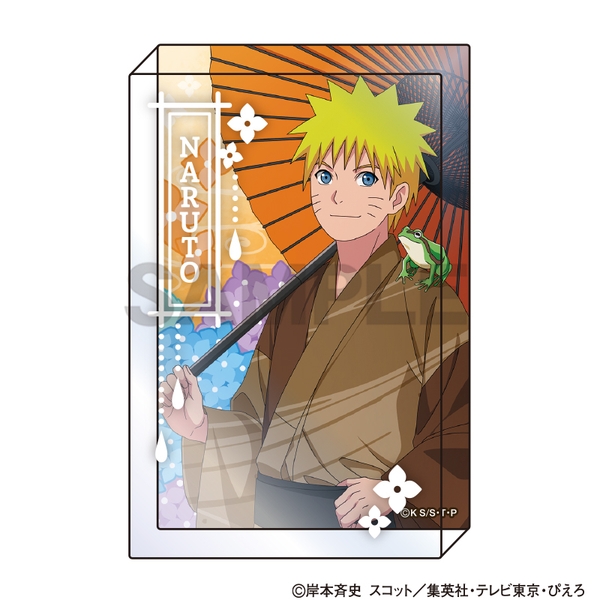 NARUTO-ナルト- 疾風伝 アクリルブロック うずまきナルト 五月雨