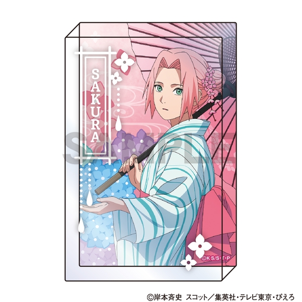 NARUTO-ナルト- 疾風伝 アクリルブロック 春野サクラ 五月雨