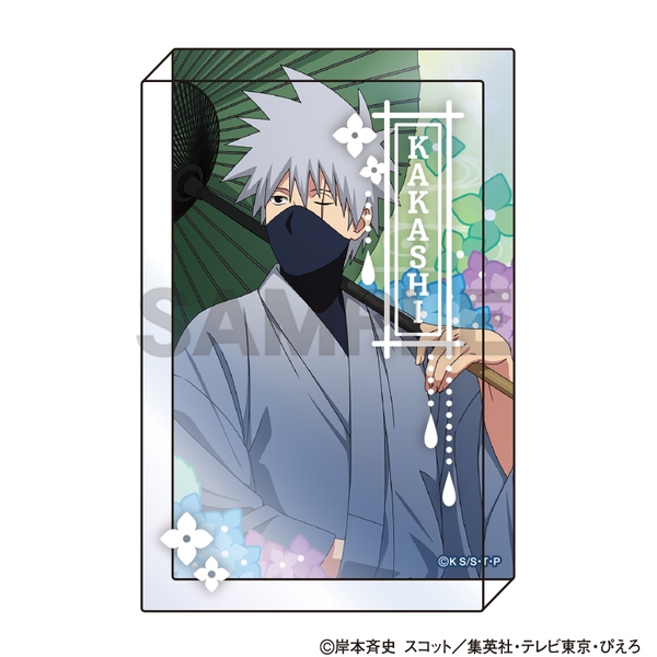 NARUTO-ナルト- 疾風伝 アクリルブロック はたけカカシ 五月雨