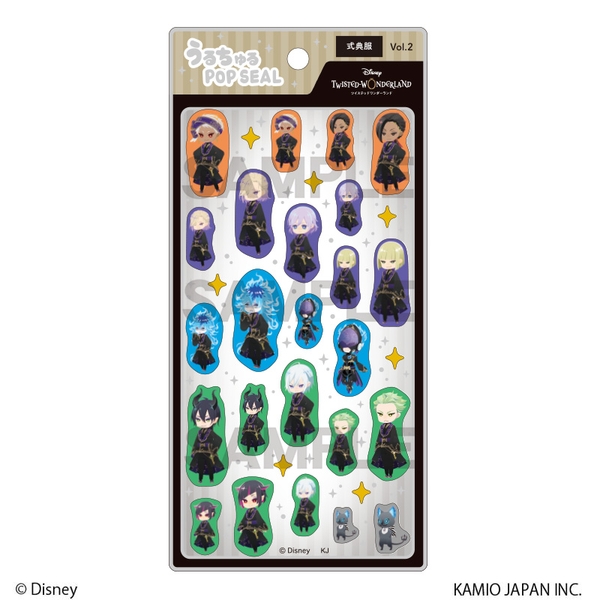 ツイステッド ワンダーランド グッズ ディズニー ツイステッドワンダーランド うるちゅるPOP SEAL 式典服vol