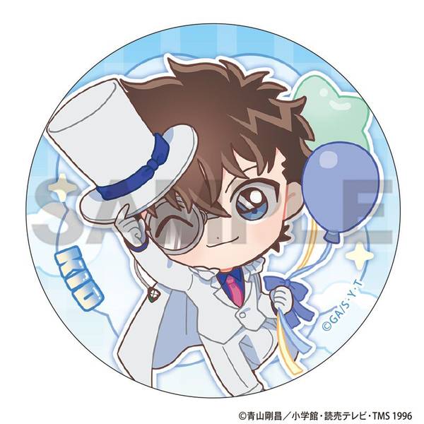 名探偵コナン トレーディング缶バッジ バルーン ミニキャラ 10個入BOX