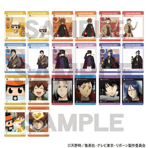 【2月予約】家庭教師ヒットマンREBORN！ トレーディングパノラマイド レトロコーデ 10個入BOX キャラグッズ 4550451901693