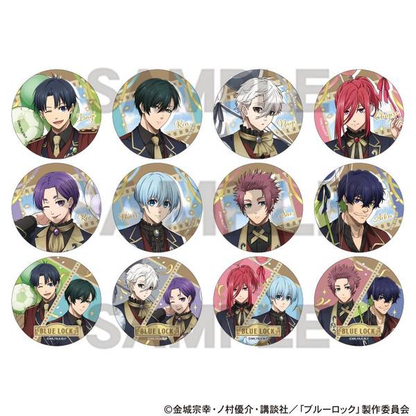 【2月予約】ブルーロック トレーディングメタル缶バッジ バルーン 12個入BOX キャラグッズ 4550451901716