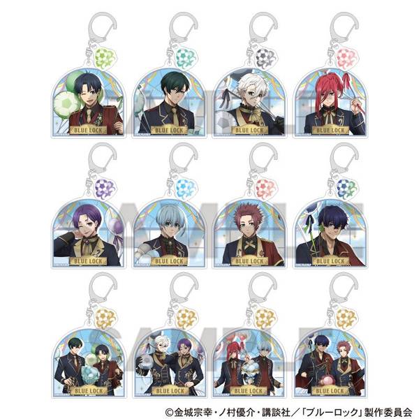 【2月予約】ブルーロック トレーディングダブルパーツアクリルキーホルダー バルーン 12個入BOX キャラグッズ 4550451901723