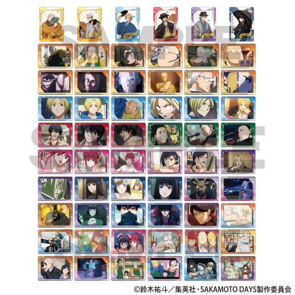 【12月予約】SAKAMOTO DAYS トレーディングふぁぼカ モダン和装 30個入BOX キャラグッズ 4550451901945