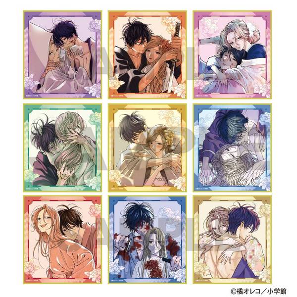 【12月予約】ホタルの嫁入り トレーディングミニ色紙 9個入BOX キャラグッズ 4550451902157
