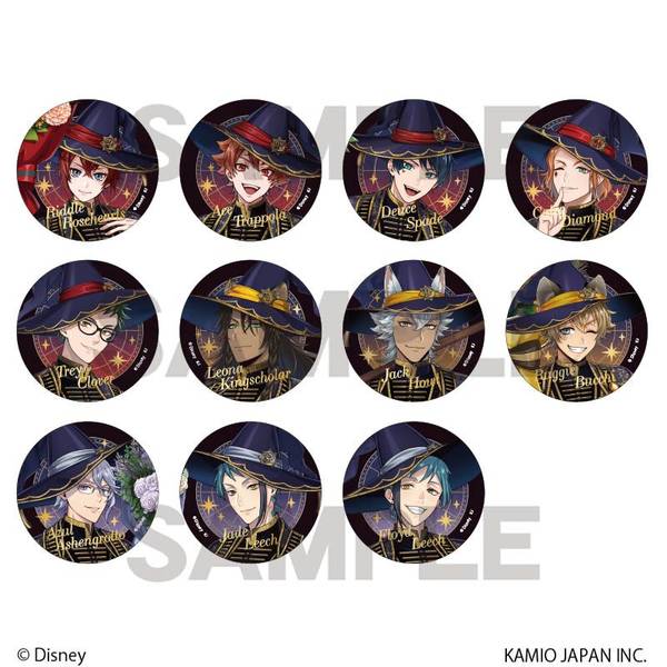 【3月予約】『ディズニー ツイステッドワンダーランド』 トレーディング箔押し缶バッジvol.1 ブルームバースデー 11個入BOX キャラグッズ 4550451902508