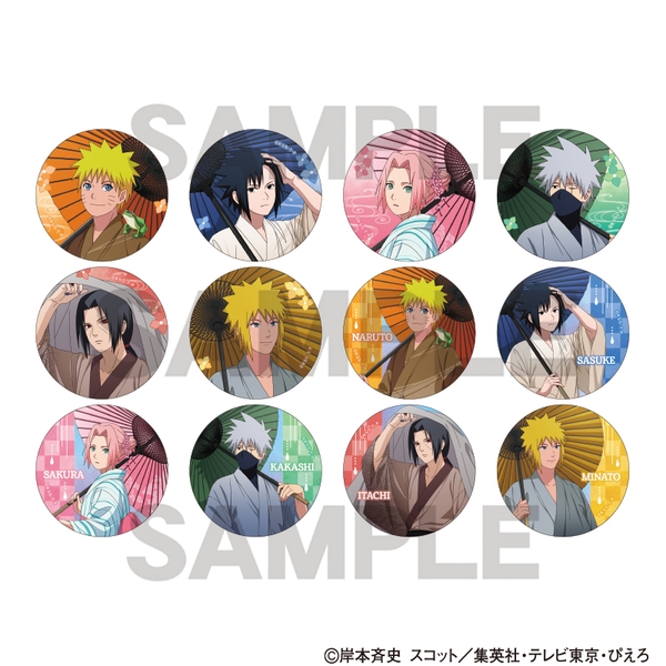 NARUTO-ナルト- 疾風伝 トレーディング缶バッジ 五月雨 12個入BOX