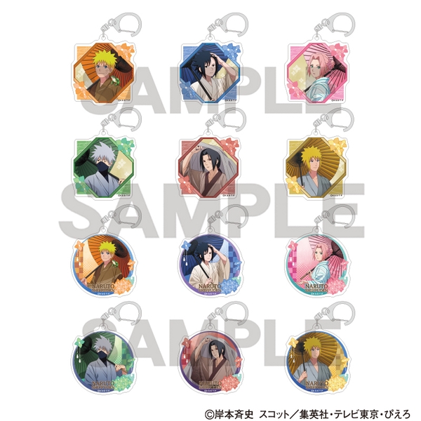 NARUTO-ナルト- 疾風伝 トレーディングアクリルキーホルダー 五月雨 12個入BOX
