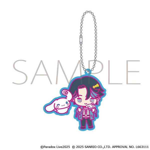 【12月予約】Paradox Live ラバーキーホルダー／大和 憧吾×シナモロール サンリオキャラクターズ キャラグッズ 4550621053245