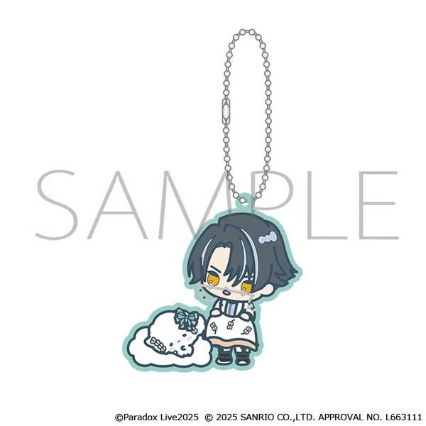 【12月予約】Paradox Live ラバーキーホルダー／イツキ×こぎみゅん サンリオキャラクターズ キャラグッズ 4550621053313