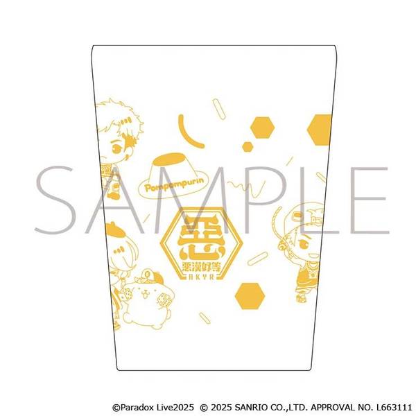 【11月予約】Paradox Live タンブラー／悪漢奴等×ポムポムプリン サンリオキャラクターズ キャラグッズ 4550621054075