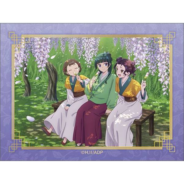 【10月予約】薬屋のひとりごと ステッカー／藤の花 キャラグッズ 4550621238499