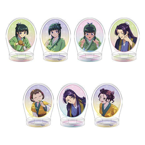 【10月予約】薬屋のひとりごと ちゅあスタ ミニチュアアクリルスタンドコレクションvol.5／桜、藤の花、あじさい 7個入BOX キャラグッズ 4550621238512
