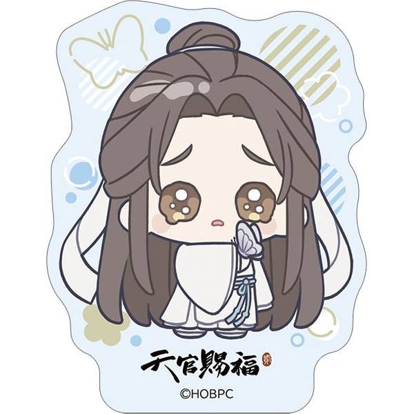 【6月予約】天官賜福 ダイカットステッカー／謝憐 キャラグッズ 4550621240782