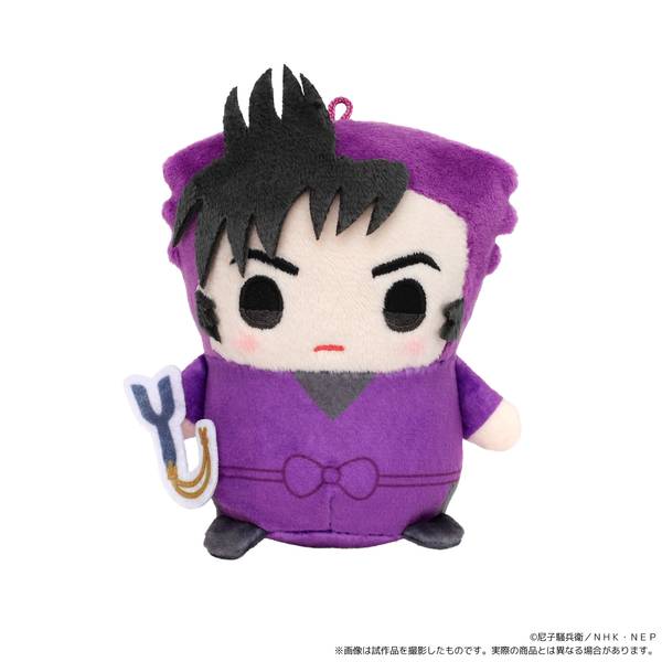 【7月予約】忍たま乱太郎 まめめいと（ぬいぐるみマスコット）／浜 守一郎（小物持ちver.) キャラグッズ 4550621255267