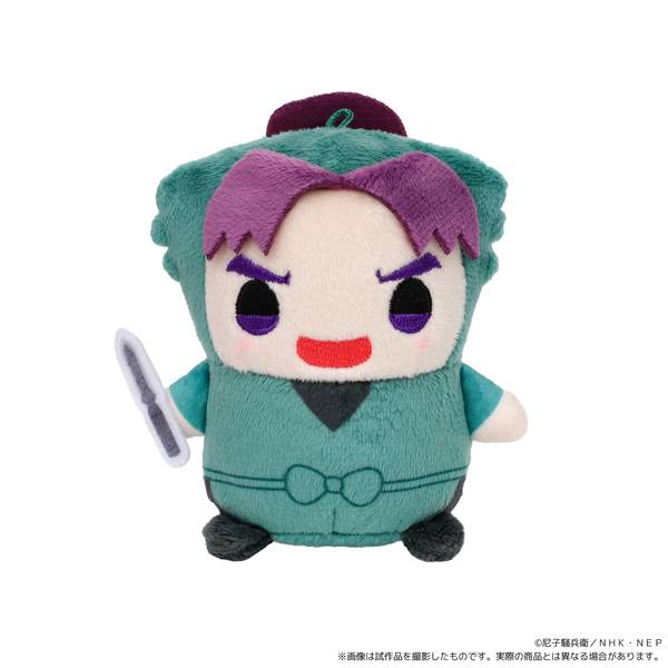 【7月予約】忍たま乱太郎 まめめいと（ぬいぐるみマスコット）／潮江 文次郎（小物持ちver.) キャラグッズ 4550621255335