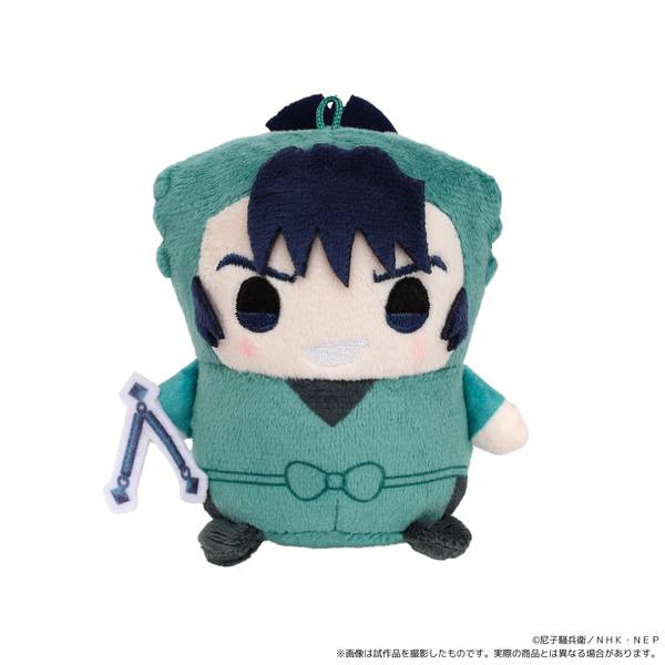 【7月予約】忍たま乱太郎 まめめいと（ぬいぐるみマスコット）／食満 留三郎（小物持ちver.) キャラグッズ 4550621255373