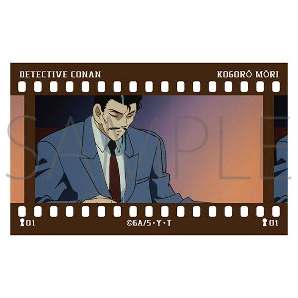 【5月予約】名探偵コナン フィルム風コレクション／毛利小五郎 10個入BOX キャラグッズ 4550621260766