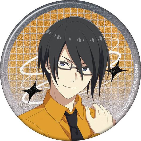 【4月予約】アイドルマスター SideM グリッター缶バッジ／桜庭薫 Mフェス2025 キャラグッズ 4550621265549