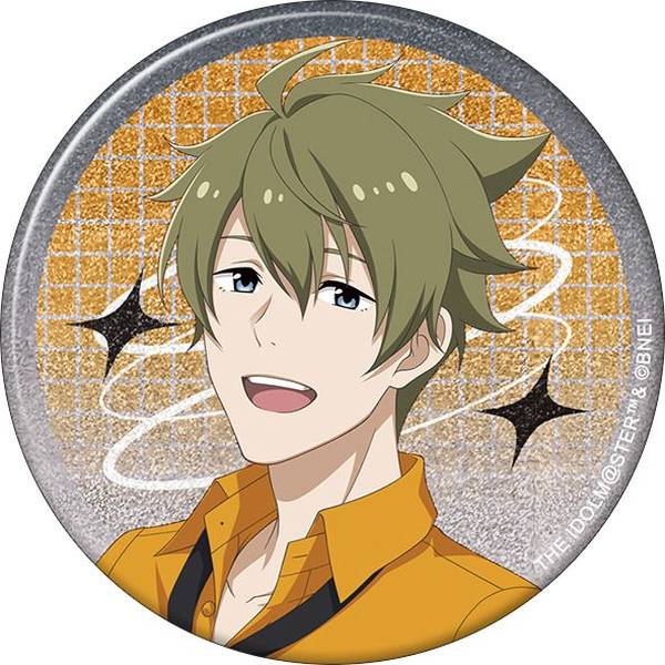 【4月予約】アイドルマスター SideM グリッター缶バッジ／柏木翼 Mフェス2025 キャラグッズ 4550621265556