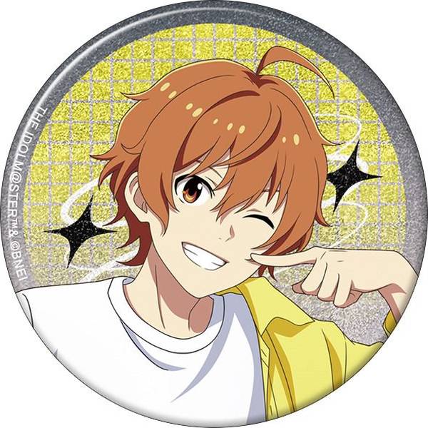 【4月予約】アイドルマスター SideM グリッター缶バッジ／蒼井悠介 Mフェス2025 キャラグッズ 4550621265587