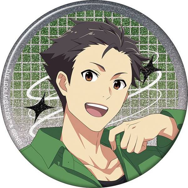 【4月予約】アイドルマスター SideM グリッター缶バッジ／木村龍 Mフェス2025 キャラグッズ 4550621265617