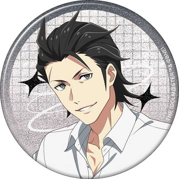 【4月予約】アイドルマスター SideM グリッター缶バッジ／黒野玄武 Mフェス2025 キャラグッズ 4550621265648