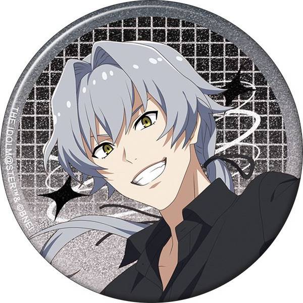 【4月予約】アイドルマスター SideM グリッター缶バッジ／牙崎漣 Mフェス2025 キャラグッズ 4550621265679