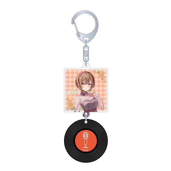 【10月予約】初音ミクシリーズ レコード風キーホルダー／レジャフェス E MEIKO キャラグッズ 4550621279041