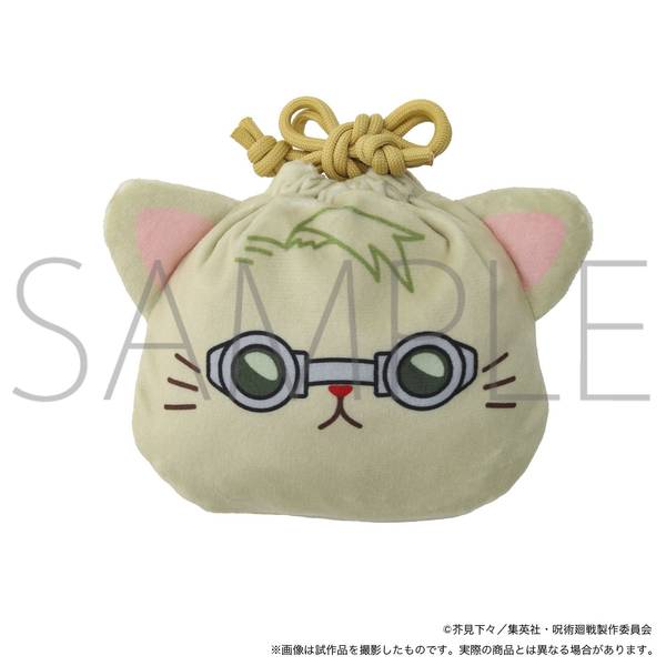 【8月予約】呪術廻戦 第2期 withCAT お顔巾着／七海 建人 キャラグッズ 4550621281228