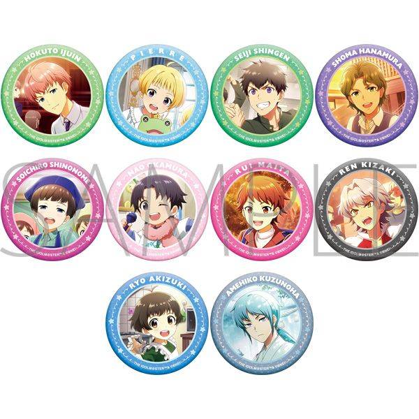 【4月予約】アイドルマスター SideM リメンバーショットキャラバッジコレクション/第3弾 10個入BOX キャラグッズ 4550621281242