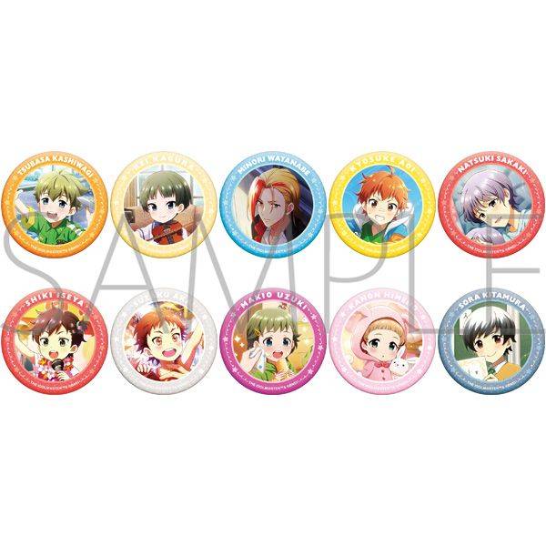【5月予約】アイドルマスター SideM リメンバーショットキャラバッジコレクション／第4弾 10個入BOX キャラグッズ 4550621281259
