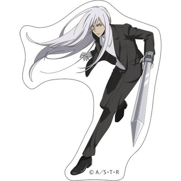 【3月予約】家庭教師ヒットマン REBORN！ ステッカー/S・スクアーロ キャラグッズ 4550621282409