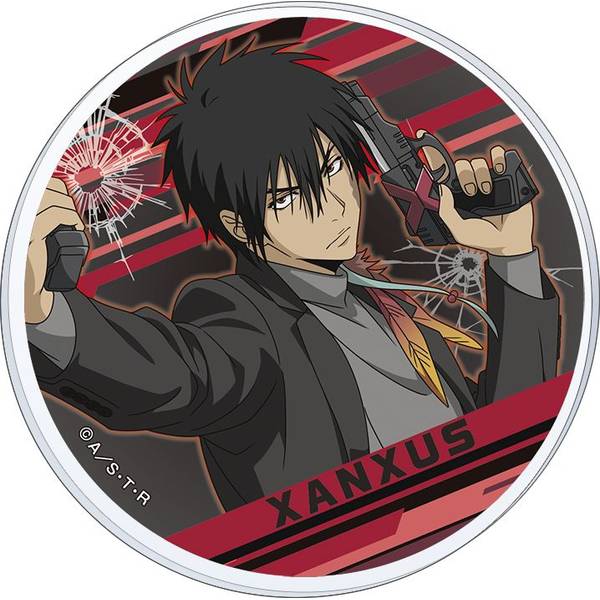 【3月予約】家庭教師ヒットマン REBORN！ アクリルコースター/XANXUS キャラグッズ 4550621282478