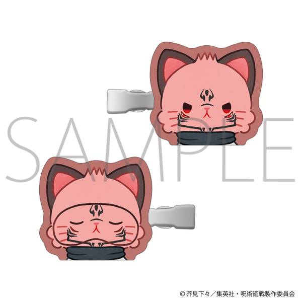 【8月予約】呪術廻戦 第2期 withCAT illustration Ver. 前髪クリップ／宿儺 キャラグッズ 4550621294808