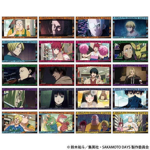 【5月予約】SAKAMOTO DAYS メモリアルクリアカードコレクション(全20種) 10個入BOX キャラグッズ 4550621296192