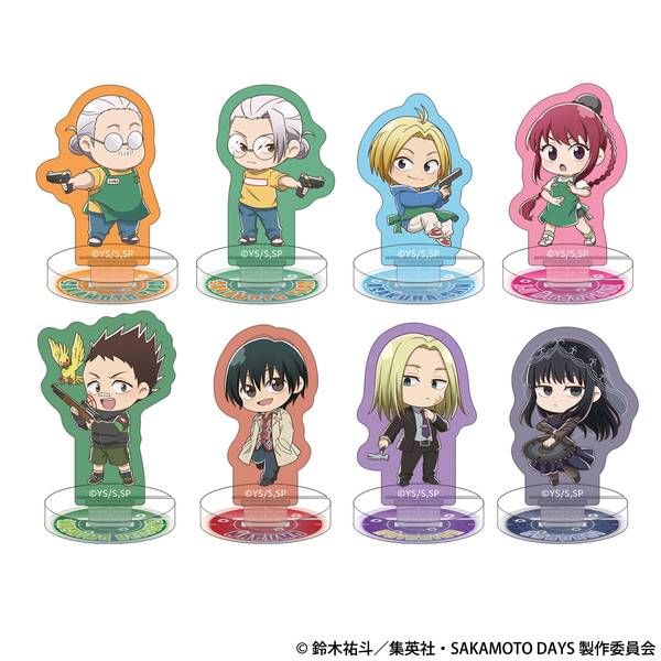 【5月予約】SAKAMOTO DAYS ちゅあスタ ミニチュアアクリルスタンドコレクション 8個入BOX キャラグッズ 4550621296208