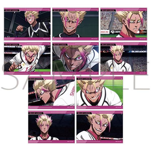 【6月予約】ブルーロック2期 名場面ブロマイドコレクション／士道 龍聖 5個入BOX キャラグッズ 4550621308147