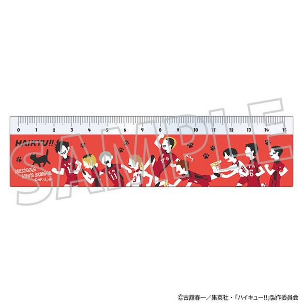 【5月予約】ハイキュー!! アクリル定規／音駒高校 キャラグッズ 4550621311222