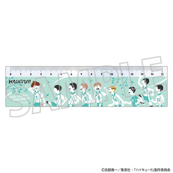 【5月予約】ハイキュー!! アクリル定規／青葉城西高校 キャラグッズ 4550621311239