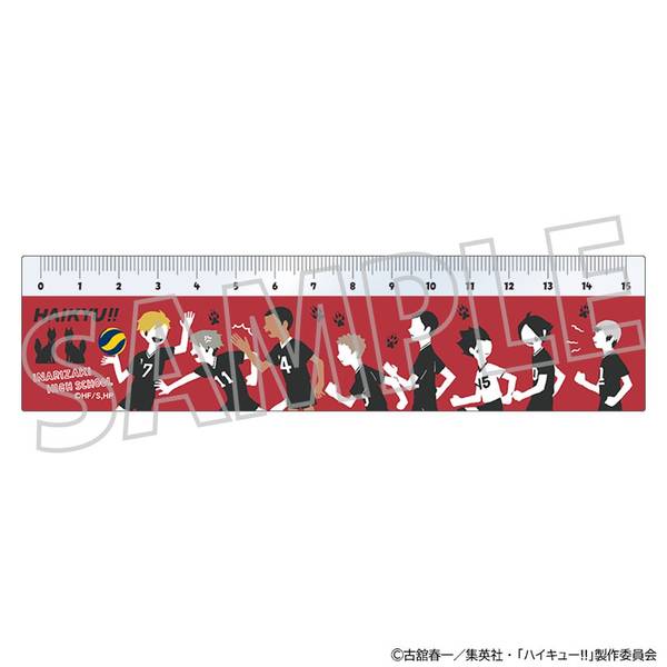 【5月予約】ハイキュー!! アクリル定規／稲荷崎高校 キャラグッズ 4550621311253